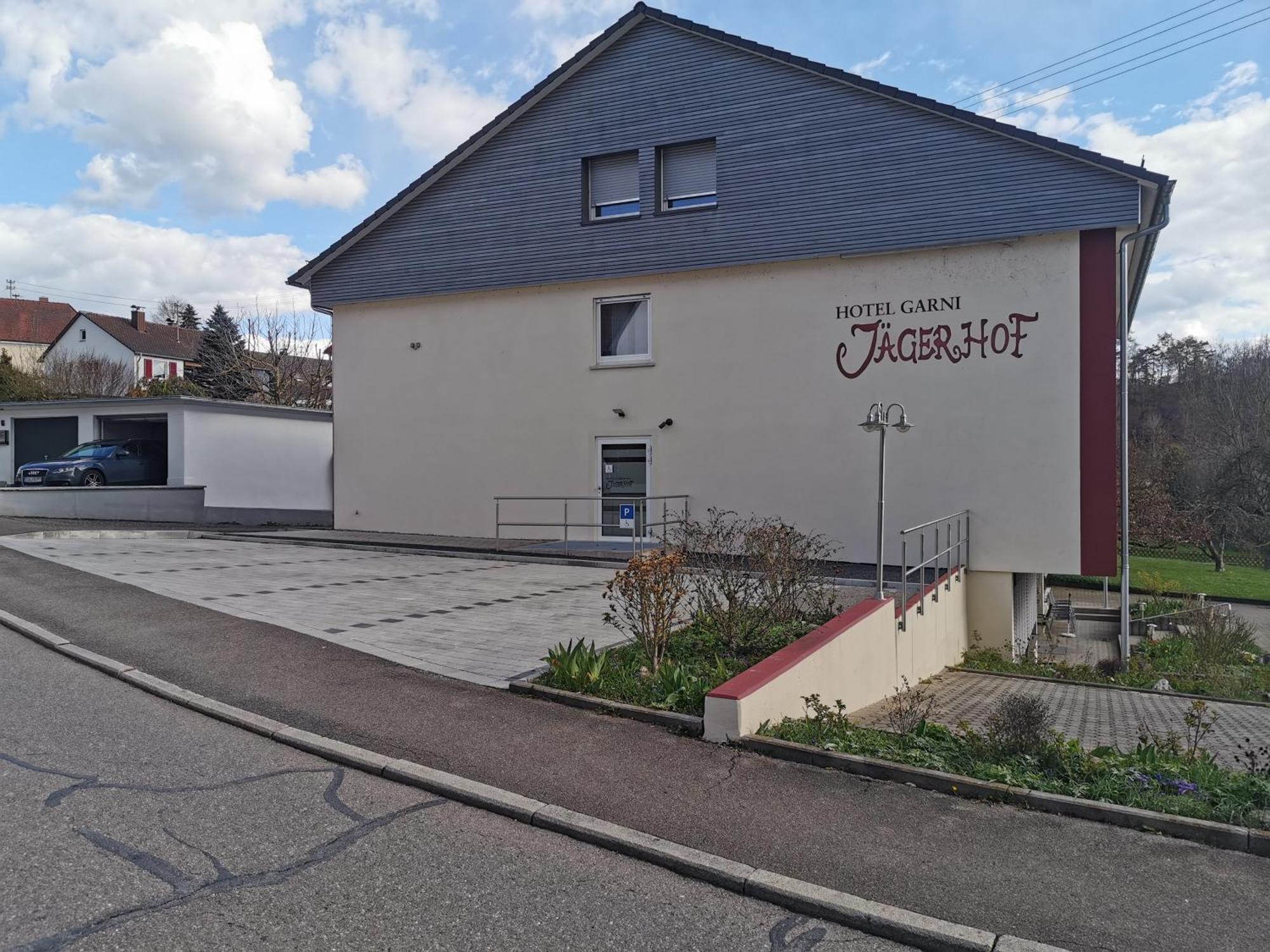Hotel Garni Jaegerhof ジクマリンゲン エクステリア 写真